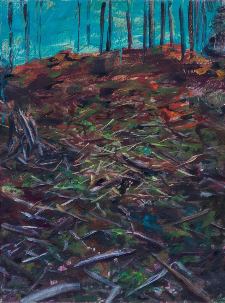 Ein Stück Heimat
2016
Oil on canvas
40 x 30cm