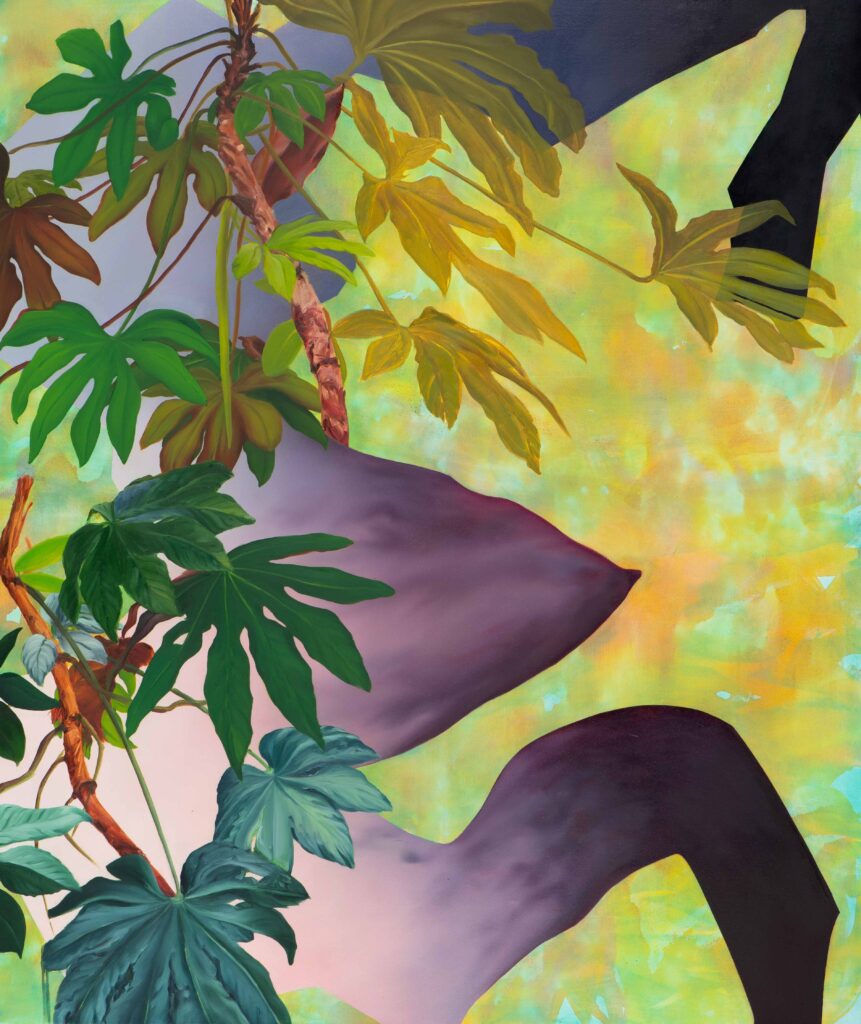 Hedera Helix
2020-2021
Oil and ink on canvas 
190 x 160 cm