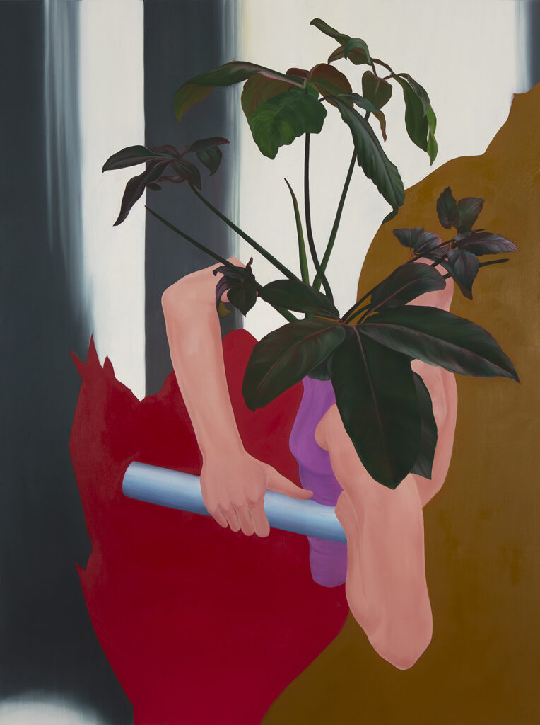 Off Stage III
2023-2024
Oil and acrylic on canvas
160 x 120 cm