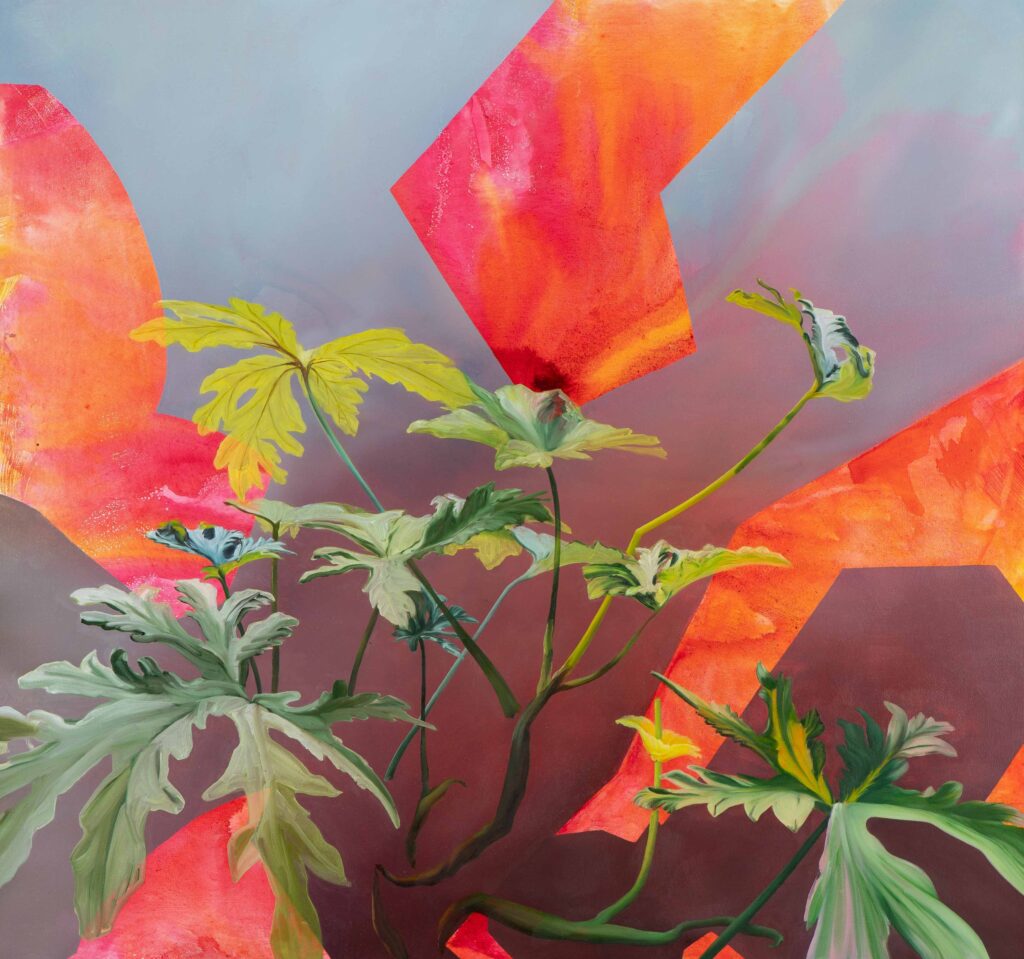 Pelargonium Graveolens
2020-2022
Oil and ink on canvas
140 x 145 cm