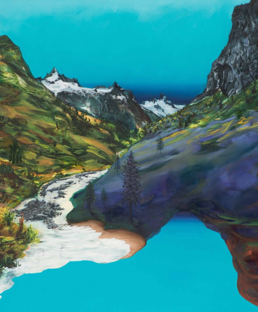 Arcadia
2018
Oil and ink on canvas
180 x 150 cm