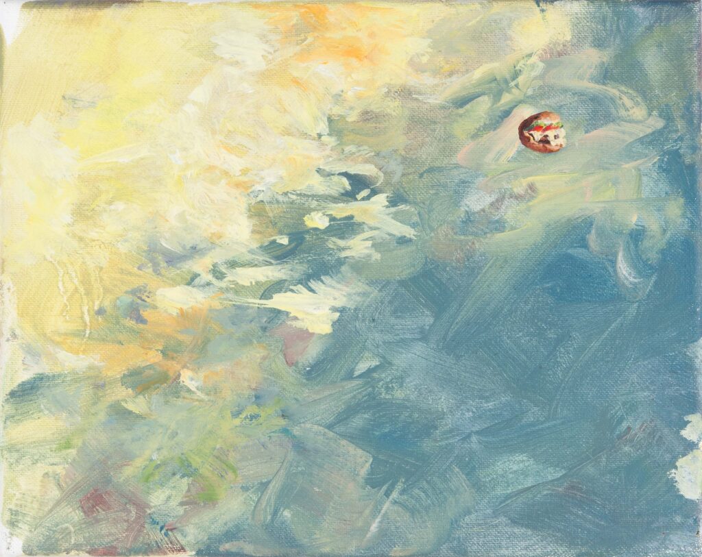 Hamburger
2016
Oil on canvas
23 x 30 cm