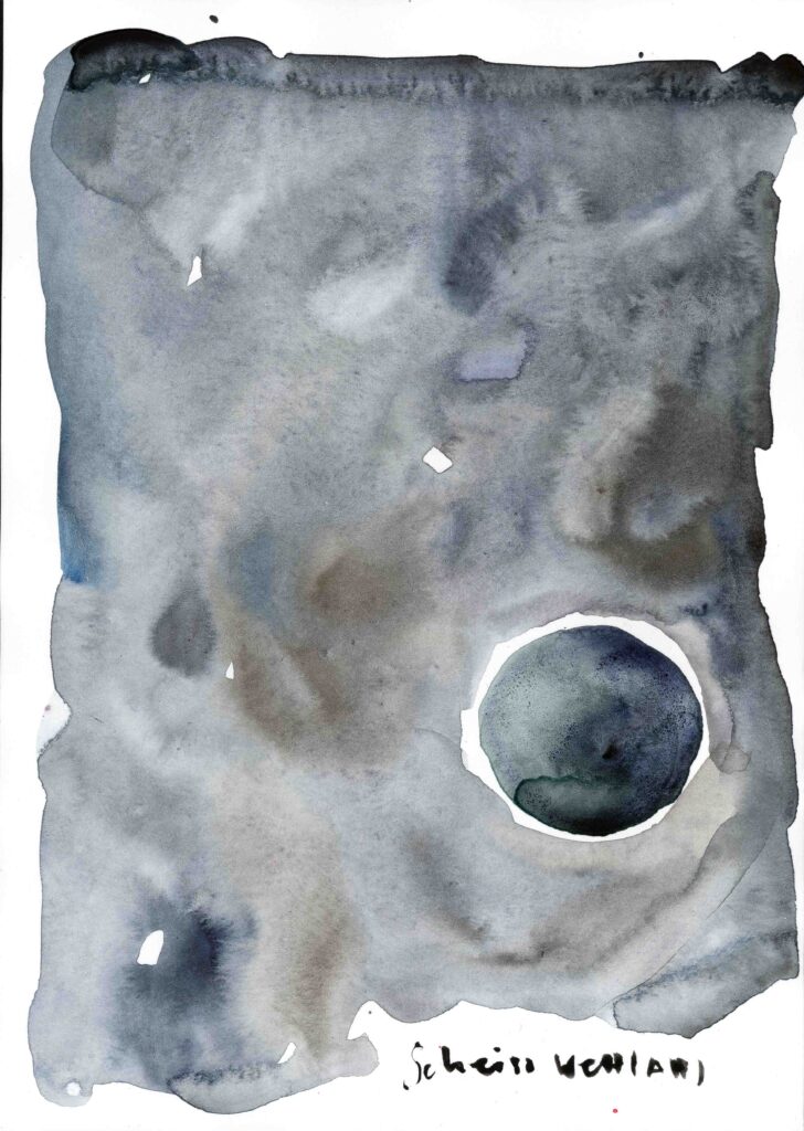 Wenn es nicht so wäre, wie es leider ist
2016
Aquarell on paper
20,9 x 14,7 cm