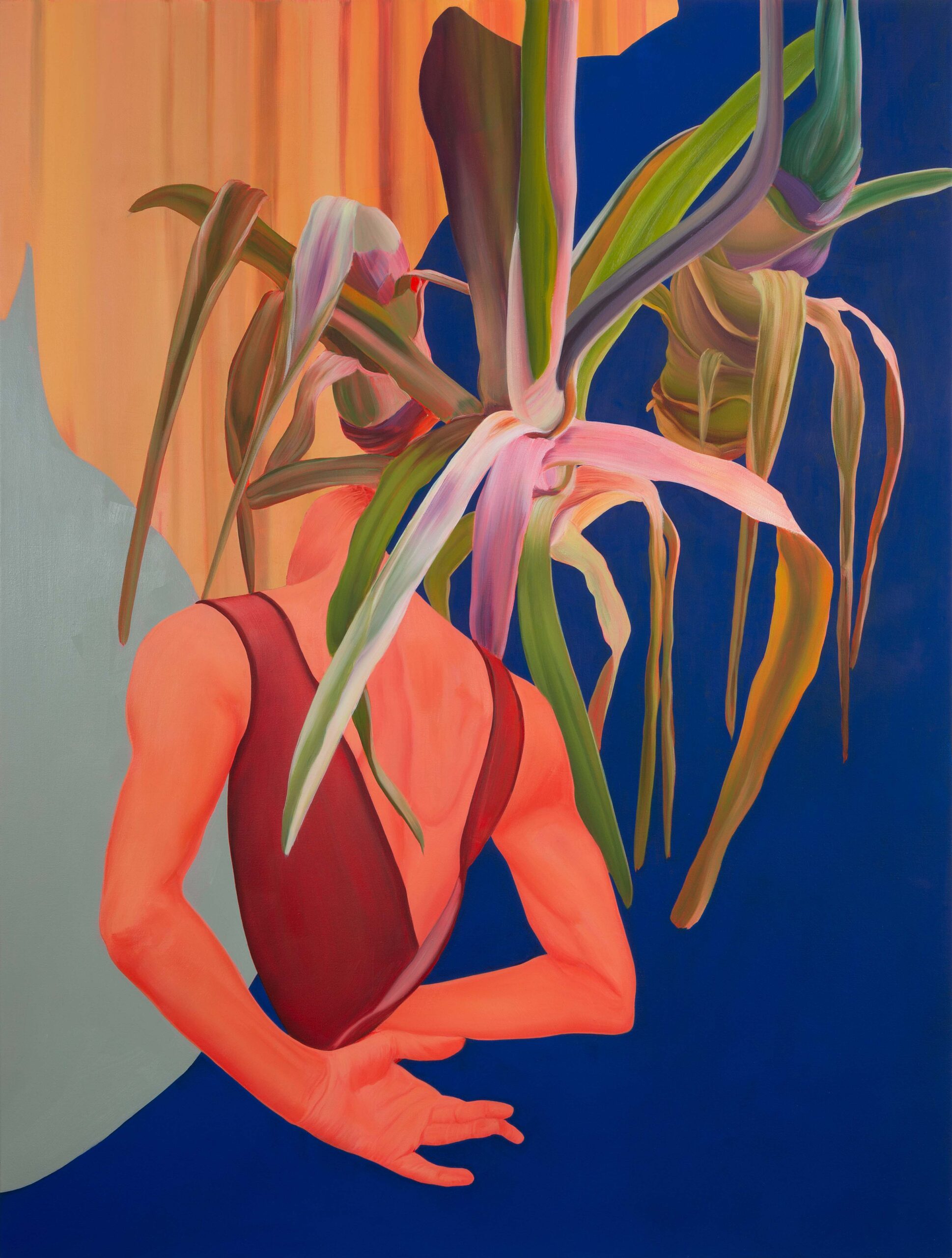 Off Stage II
2023
Oil and acrylic on canvas
160 x 120 cm