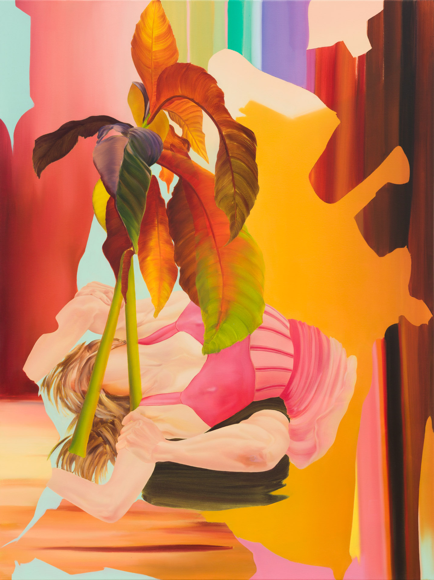 Off Stage V
2024-2025
Oil and acrylic on canvas
160 x 120 cm