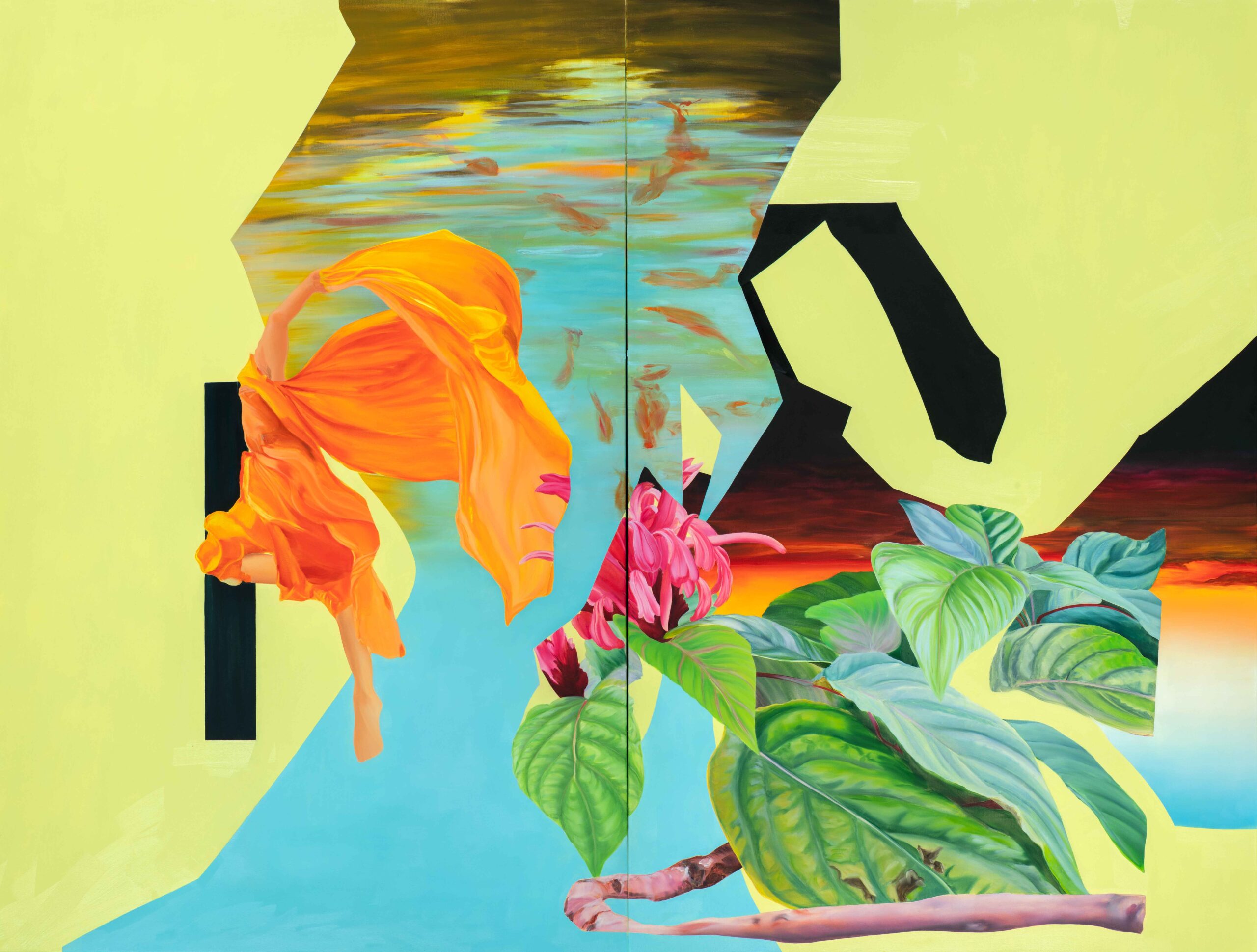 Physis/Horizons III
2021-2023
Oil on canvas
220 x 290 cm
