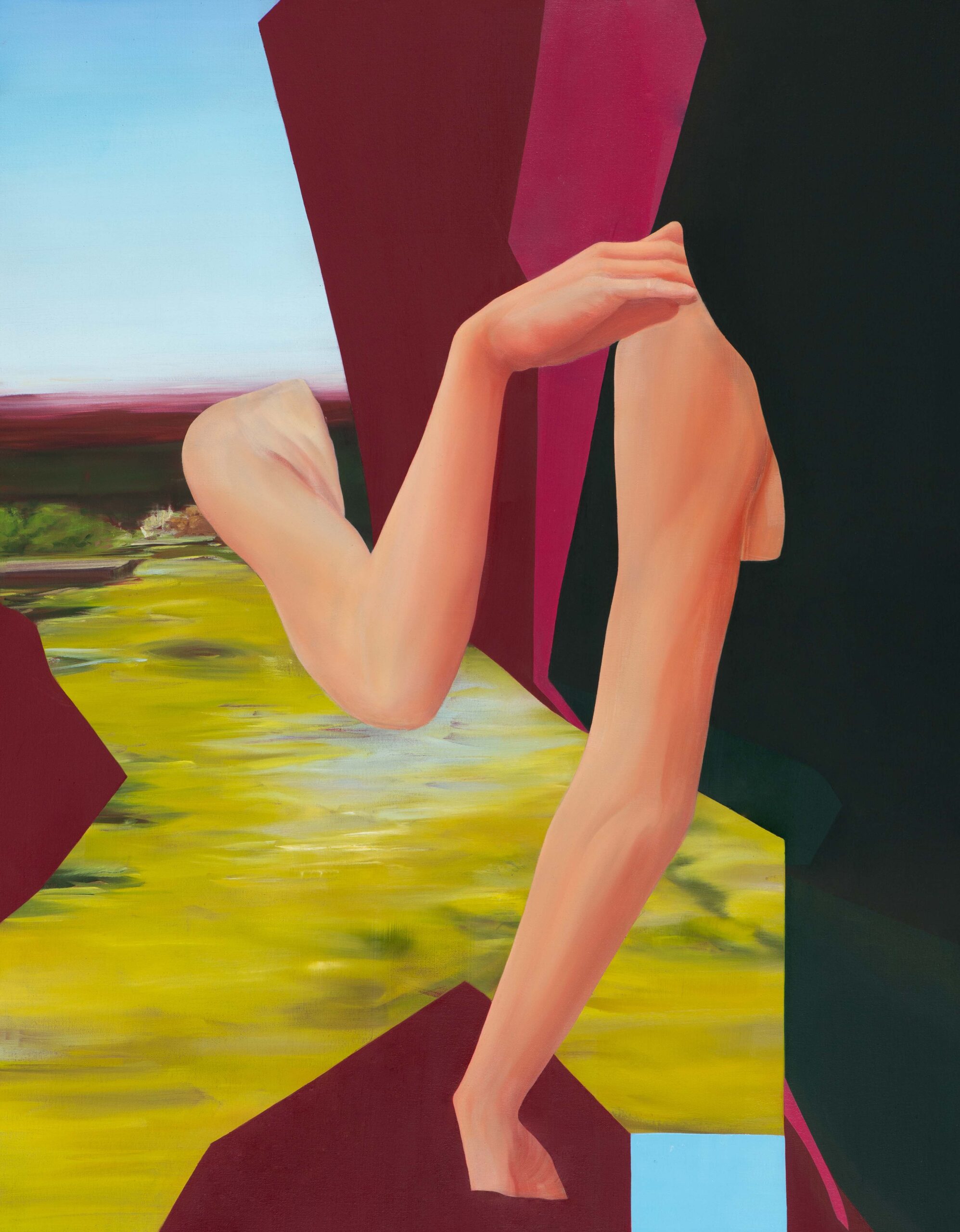 Physis/Horizons II
2022
Oil and acrylic on canvas
115 x 90 cm