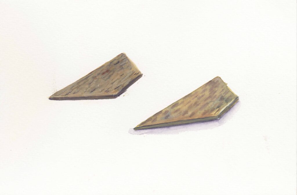 Keile
2016
Aquarell paper
15,5 x 22,8 cm