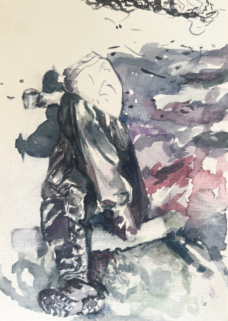 Heinz
2014
Aquarell on paper
17 x 11,9 cm